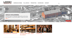Desktop Screenshot of look-werbeservice.de